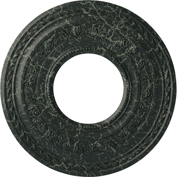 Ekena Millwork Anthony Medallion (Canopies up to 11 5/8"), 29 3/8"OD x 11 5/8"ID x 1 1/8"P, Painted Turtle Crackle CM29ATPTC - main